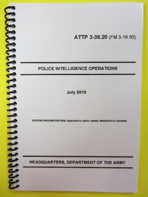 ATTP 3-39.20 Police Intelligence Opns - Click Image to Close